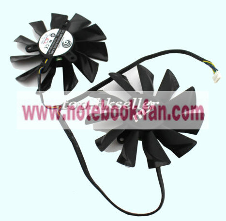 NEW MSI R9 270X 10CM Graphics Card Fan PLD10015B12H Rotary DC Br - Click Image to Close